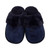 SAMPLE NAVY FAUX FUR SLIPPERS SIZE UK 7-8