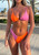 Orange/Pink Personalised Bikini