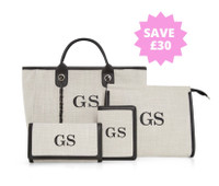 Matching Set - Tote Bag, Clutch Bag, Passport Cover & Purse - All colours (SAVE £30)