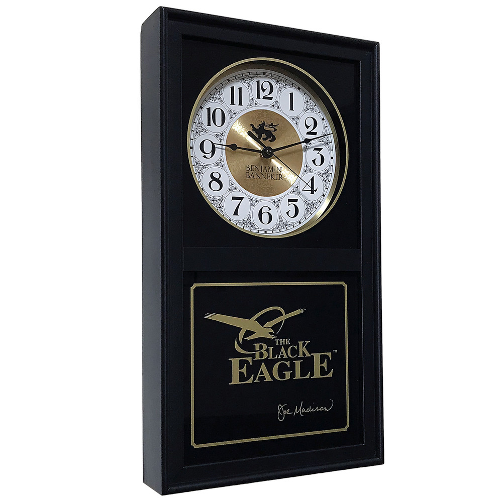 Black Eagle Clock (BLACK)