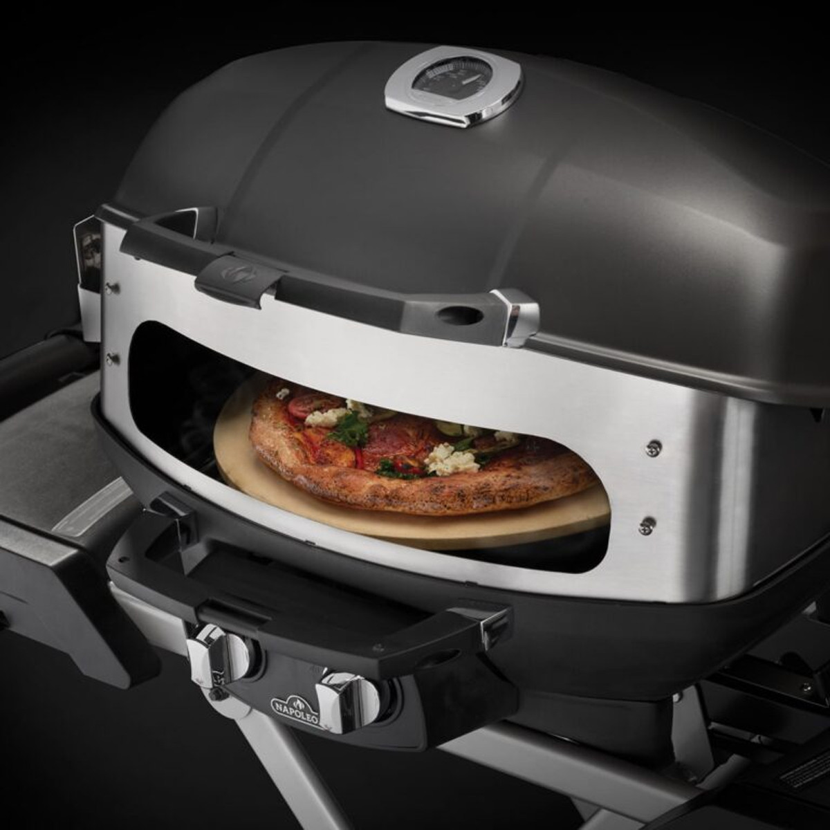Rotis Kit Napoleon PRO285 Series Rotisserie and Pizza Oven Kit | Charlies
