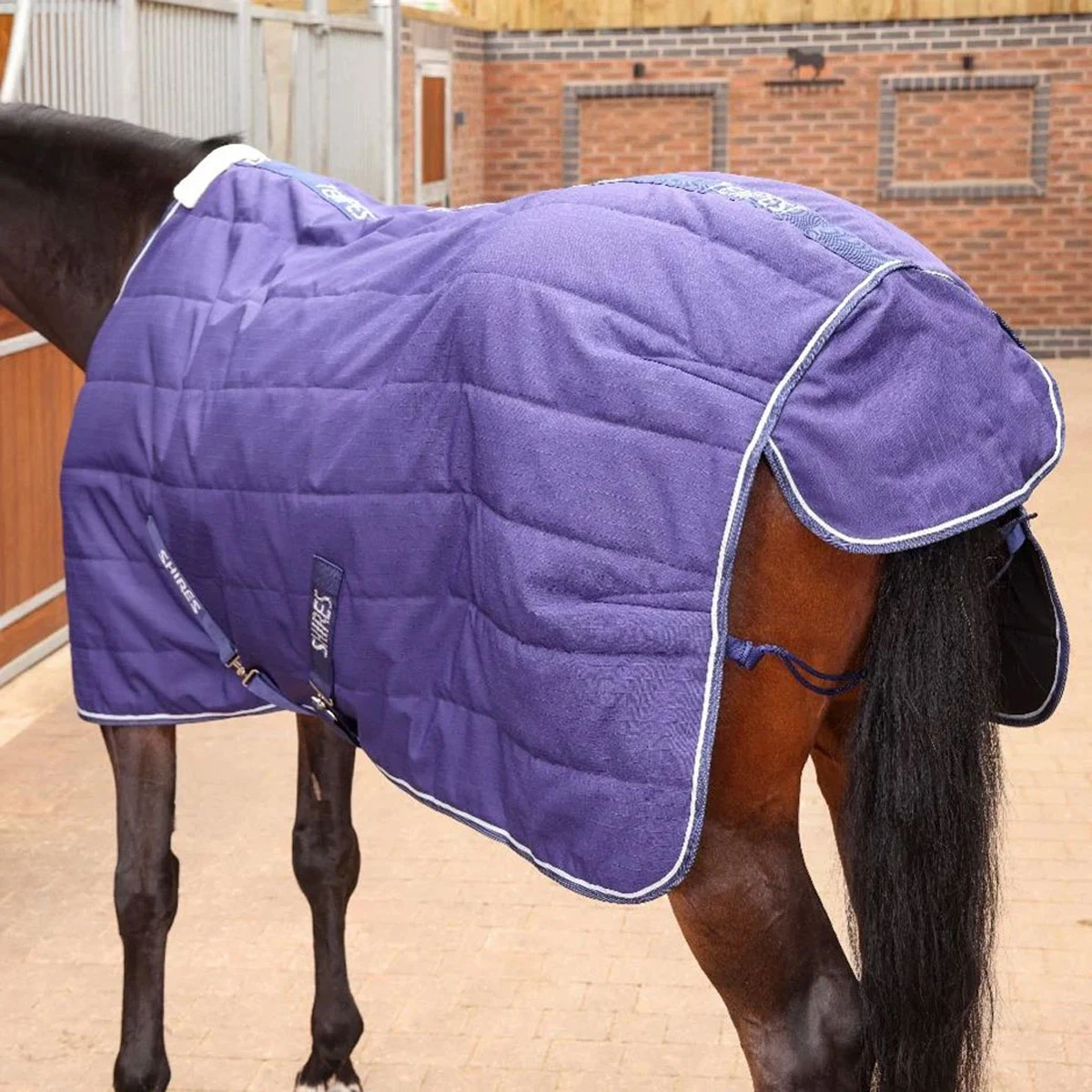 Shires Tempest Original 100g Stable Rug - Navy | Charlies