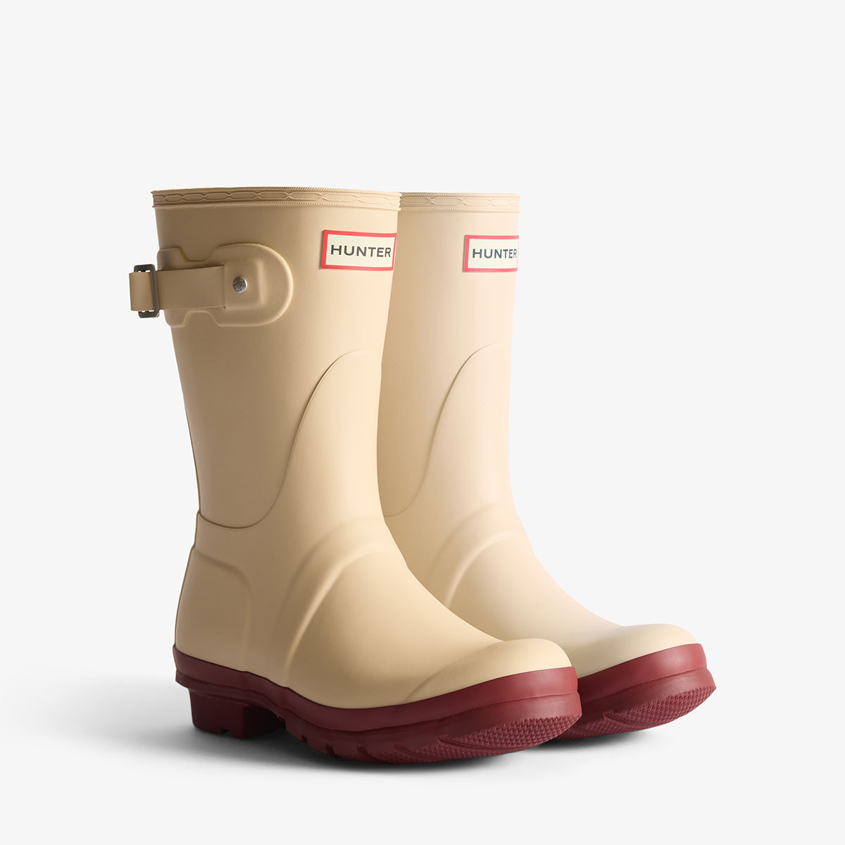 Hunter Women's Original Short Wellington Boots - Shifting Sand Hunter Women's Original Short Wellington Boots - Shifting Sand