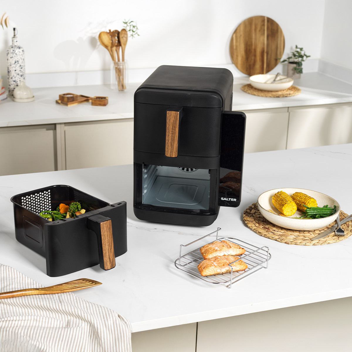 Salter 9L Toronto Verticook Ultra Air Fryer - Black | Charlies