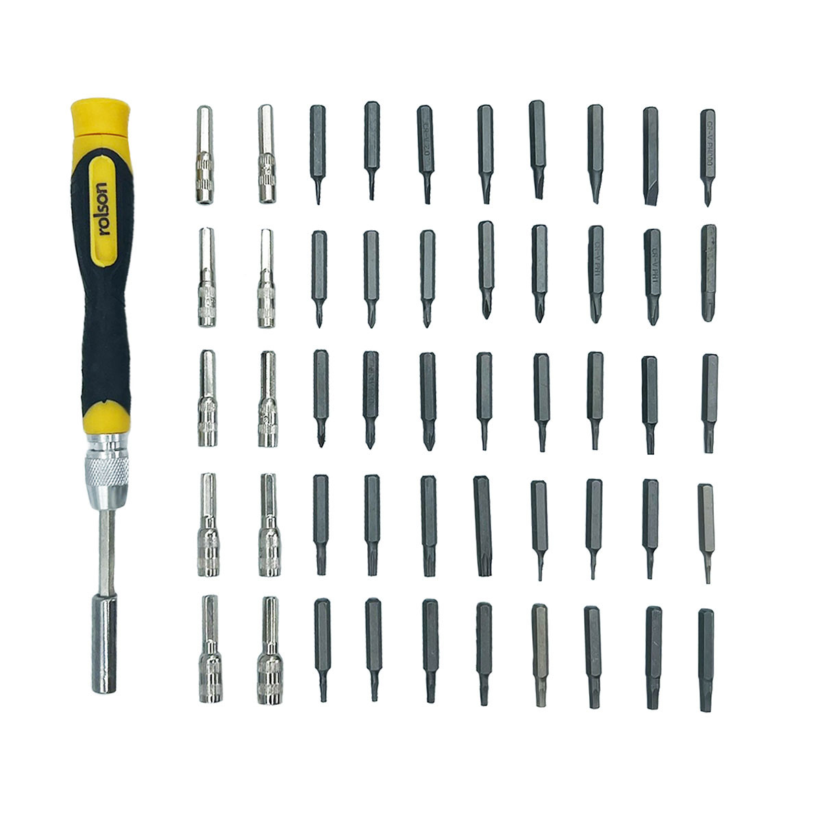 Rolson Precision Screwdriver Set - 51 Piece | Charlies