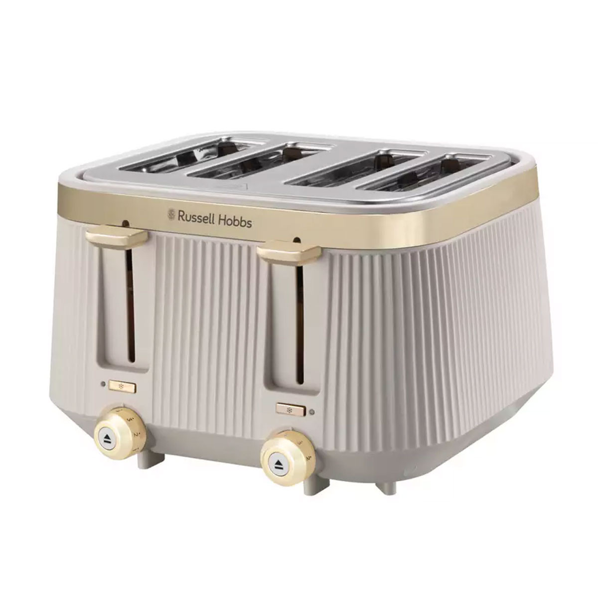 Stone Toaster Russell Hobbs Bronte 4 Slice Toaster - Stone | Charlies