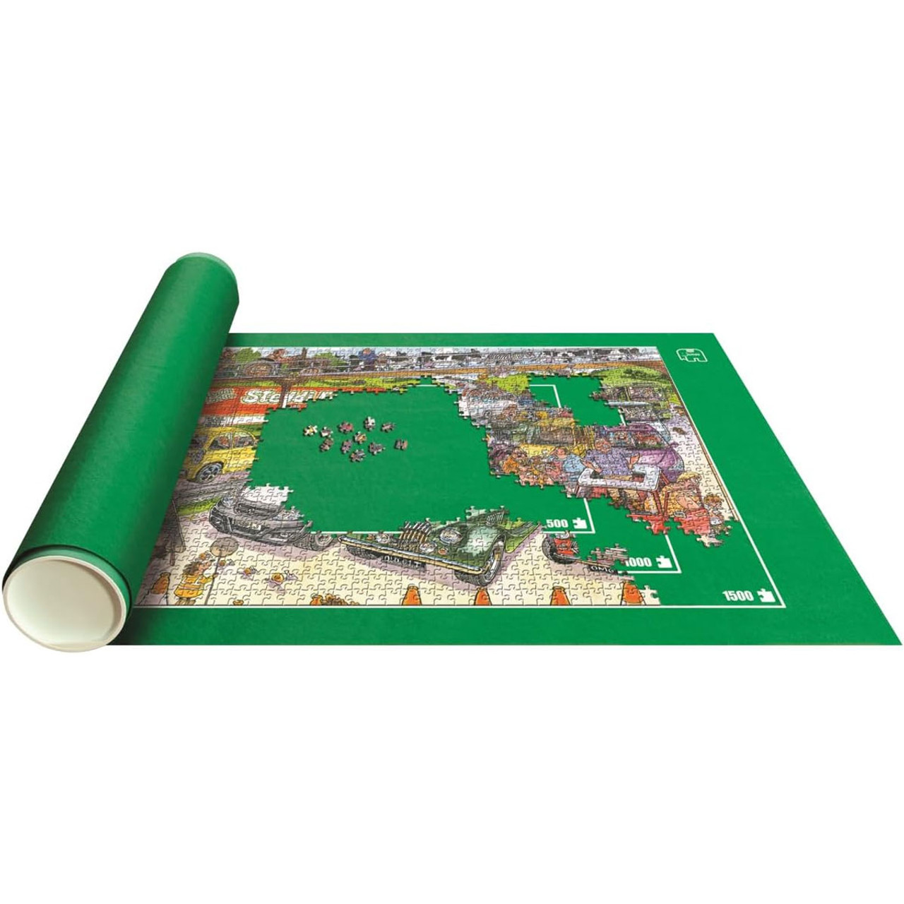 Puzzle Mates Puzzle & Roll Up Mat 5001500 Pieces Charlies