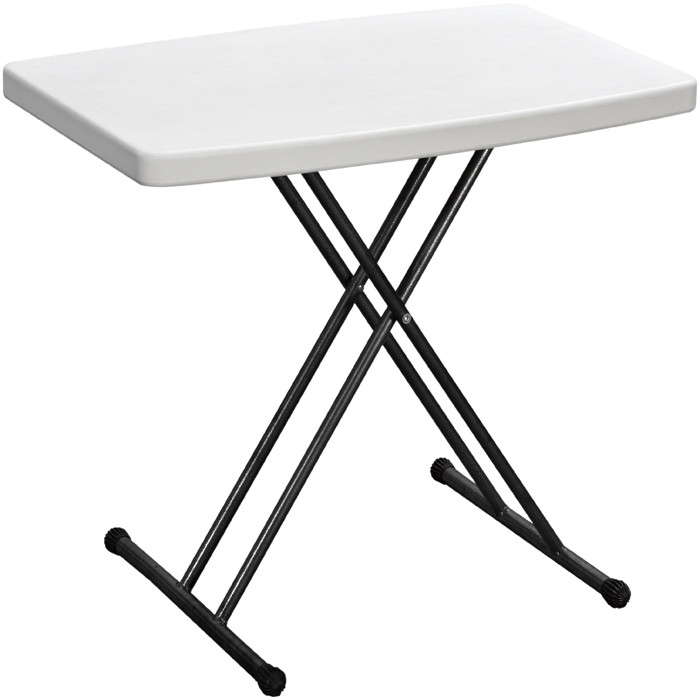 Blow Moulded Folding Table with Adjustable Height