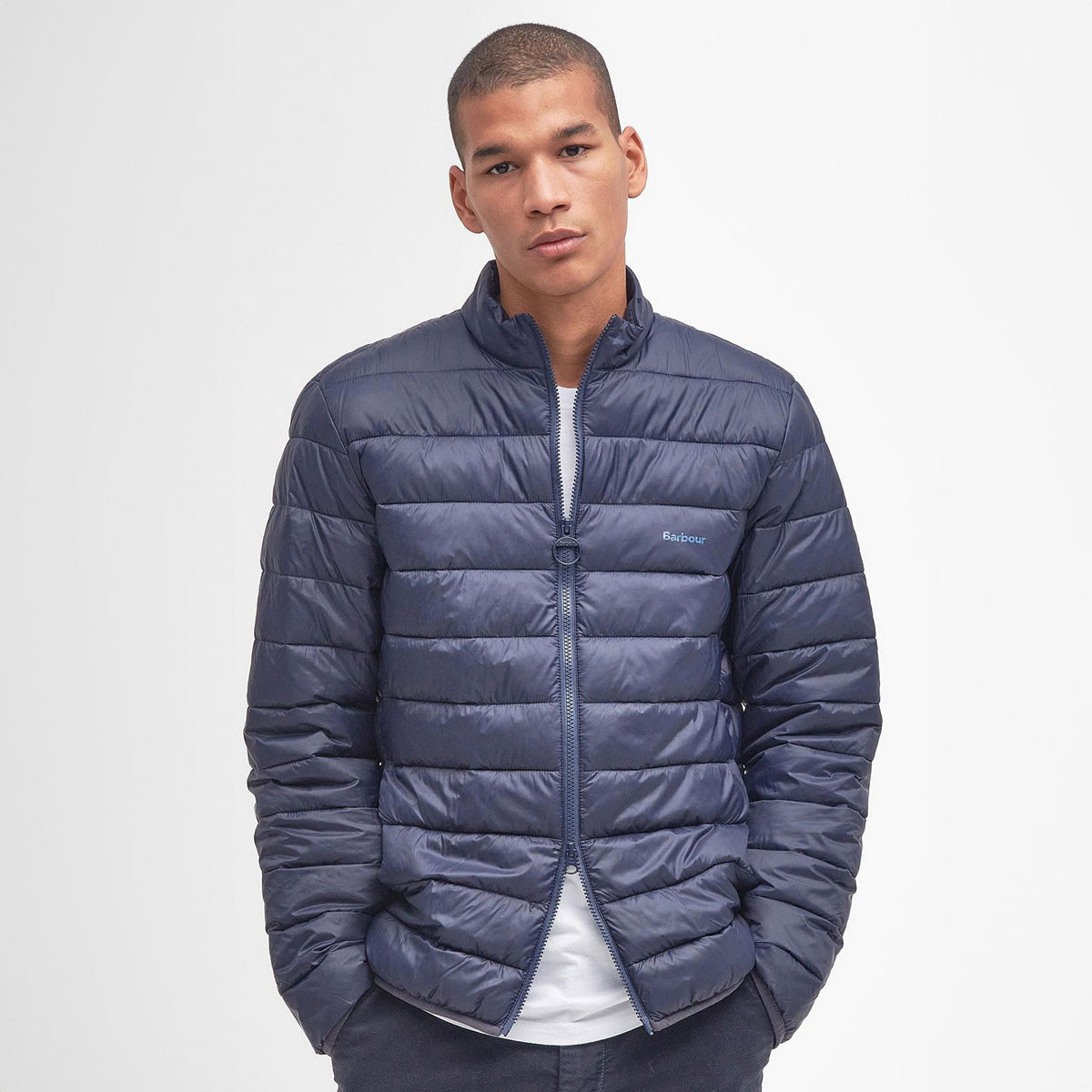 Padded Jacket Barbour Fibre Down Jacket Mens Barbour International