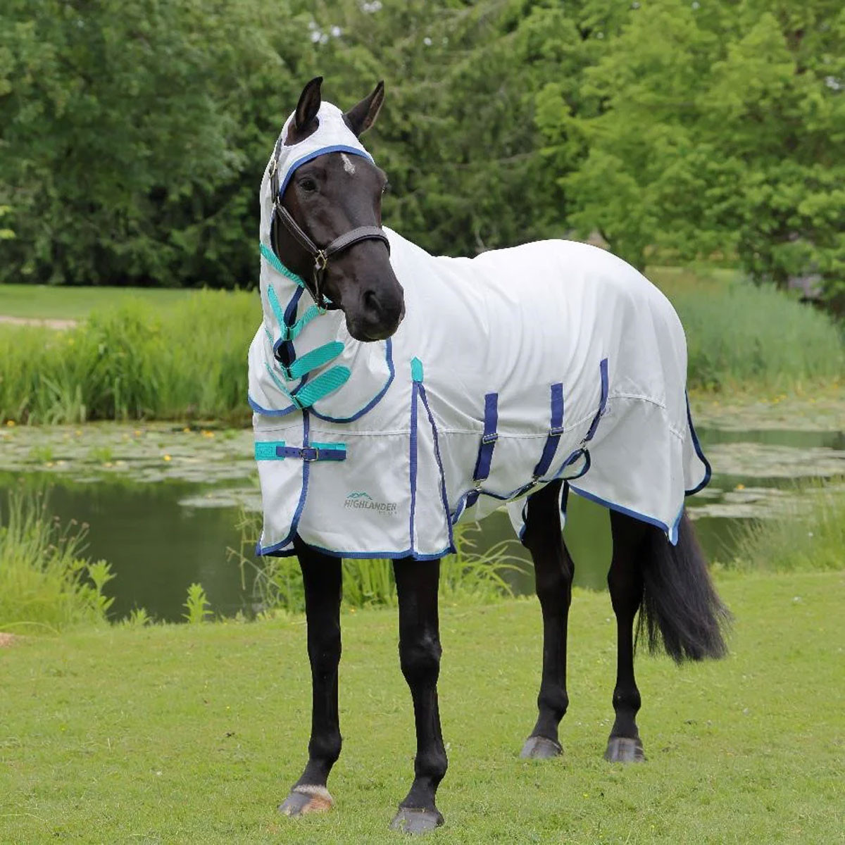 Tapis De Sortie Léger Shires Highlander Combo – Taille 5'6'' – Cheval – Occasion