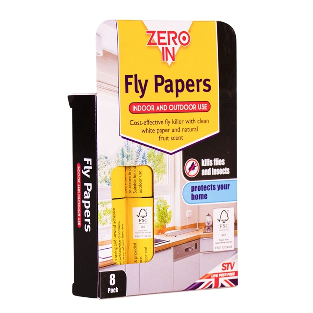 Zero In Fly Papers - 8 Pack | Gardening | Charlies
