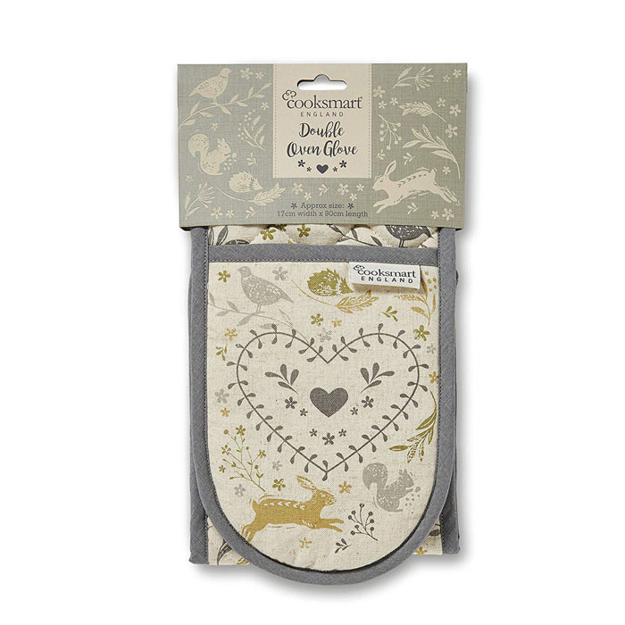 Cooksmart Double Oven Glove - Woodland | Charlies