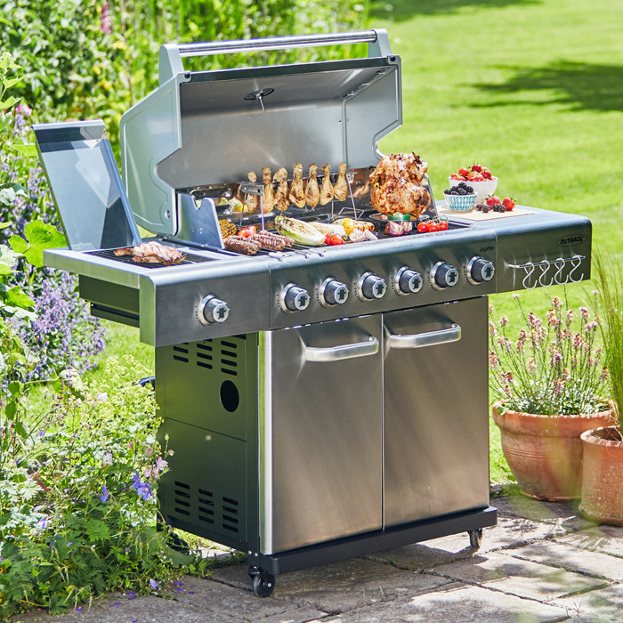 Charcoal Bbq Burner Gas Grill Outback 6 Burner Bbq Outback Jupiter