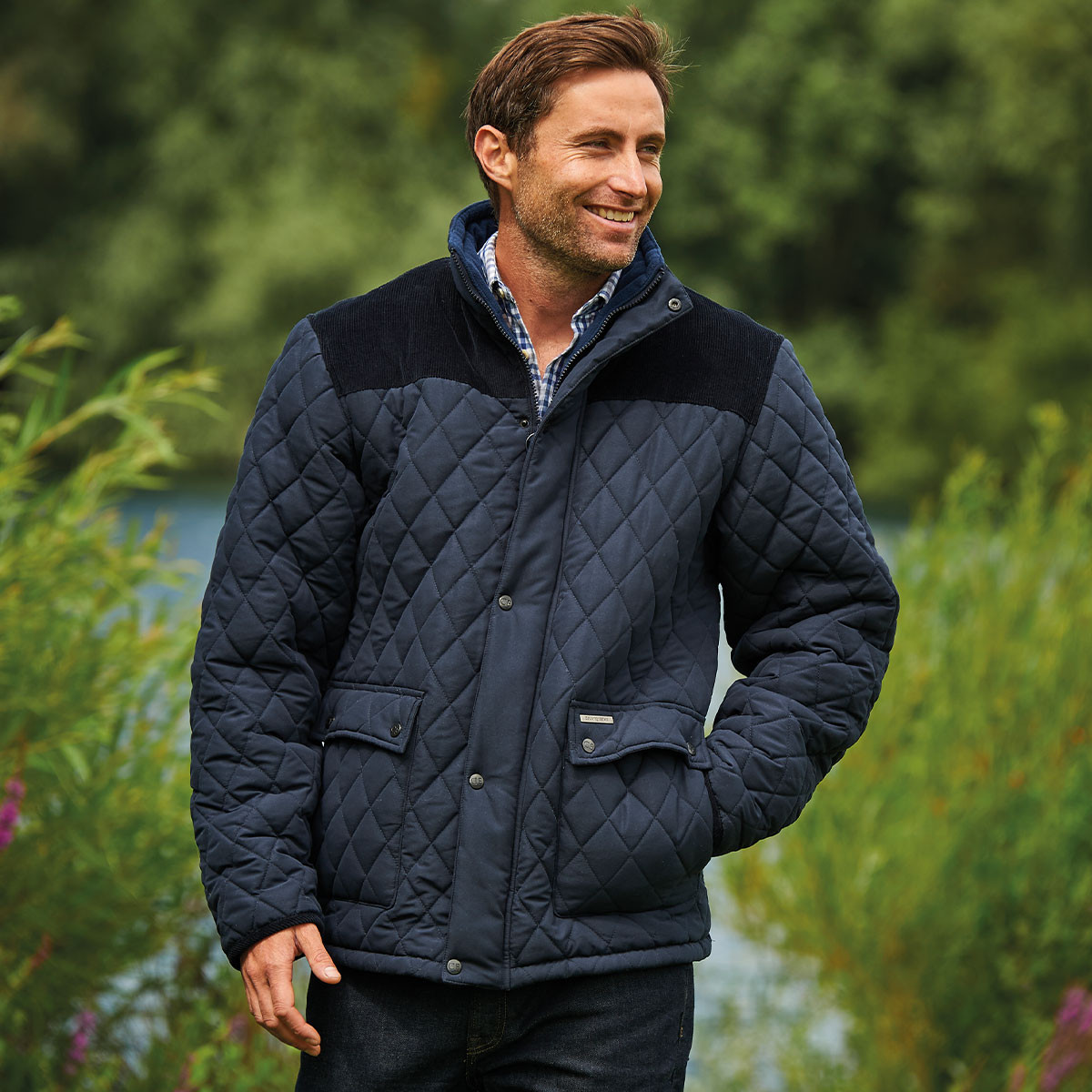quilted jacket barbour runnel