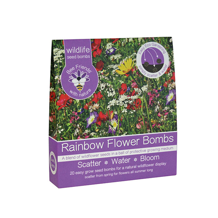 Bee Friends Rainbow Seed Bombs – 20 Pack | Charlies