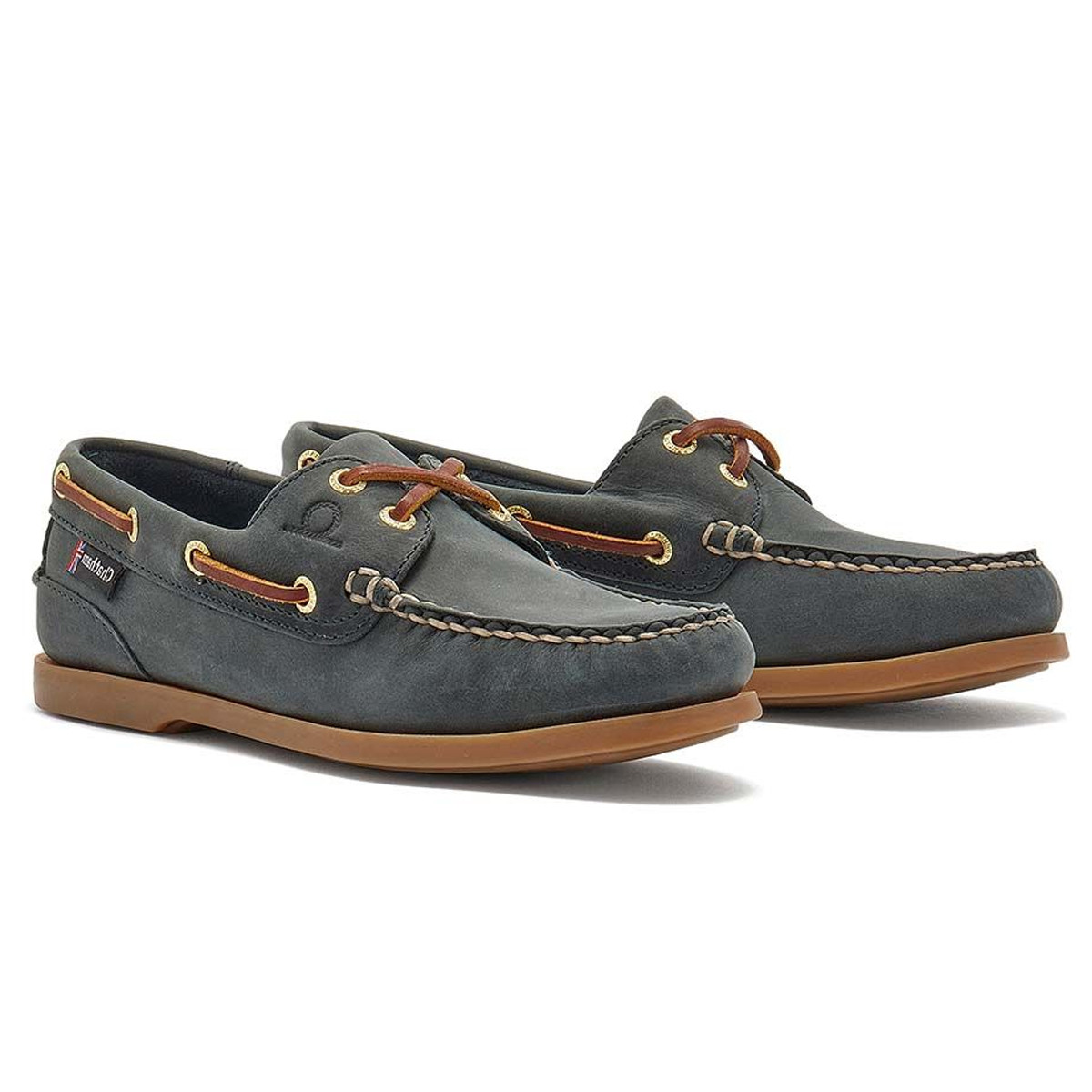 Chatham Womens Deck G2 Boat Shoes Blue