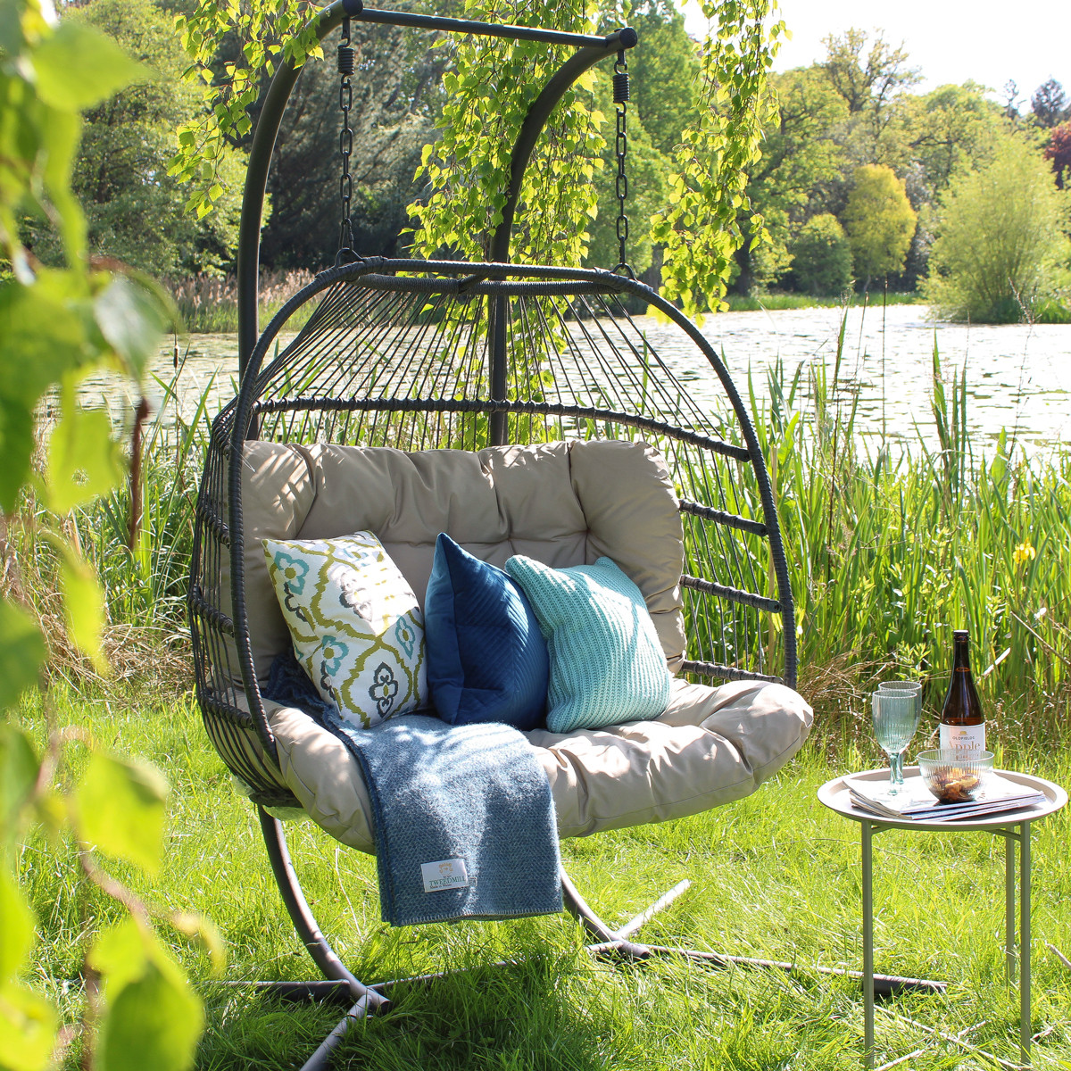 Swing Kettler Palma Double Cocoon Double Swing Outdoor Furniture