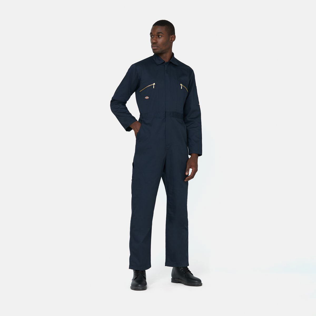 Dickies Men's Redhawk Coverall Navy