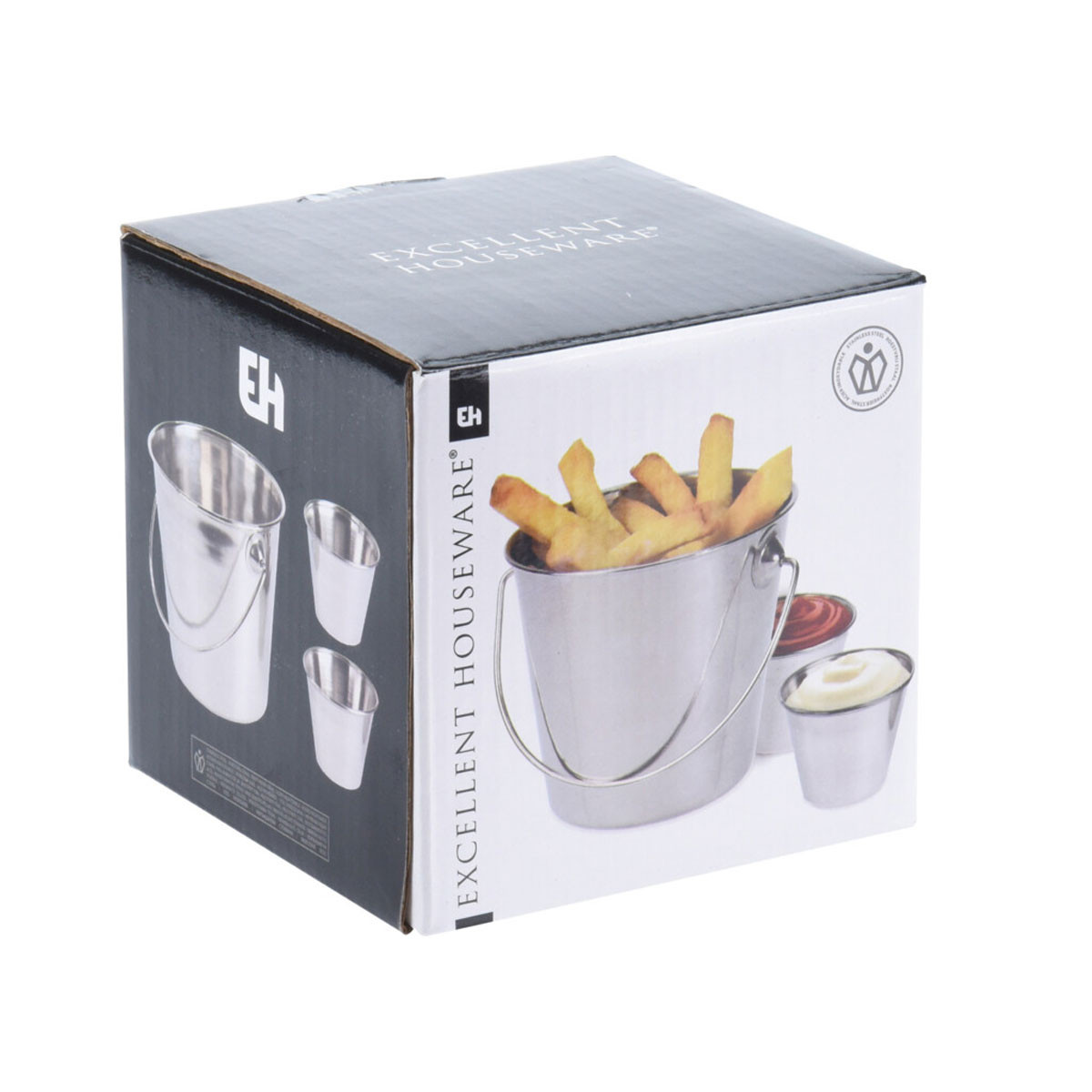 Excellent Houseware Stainless Steel Serving Bucket Set | Charlies