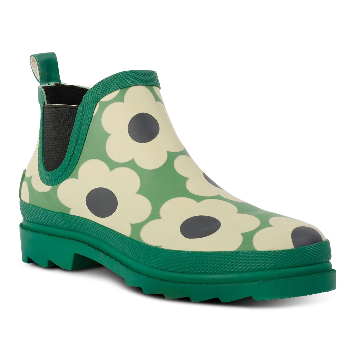 Riding Boots Aigle Cropped Wellington Boots Regatta X Orla Kiely Women's Mid Wellington Boots Green Sixties
