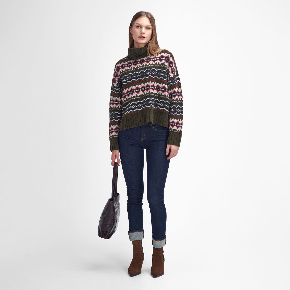 BARBOUR CECILIA FAIR ISLE JUMPER