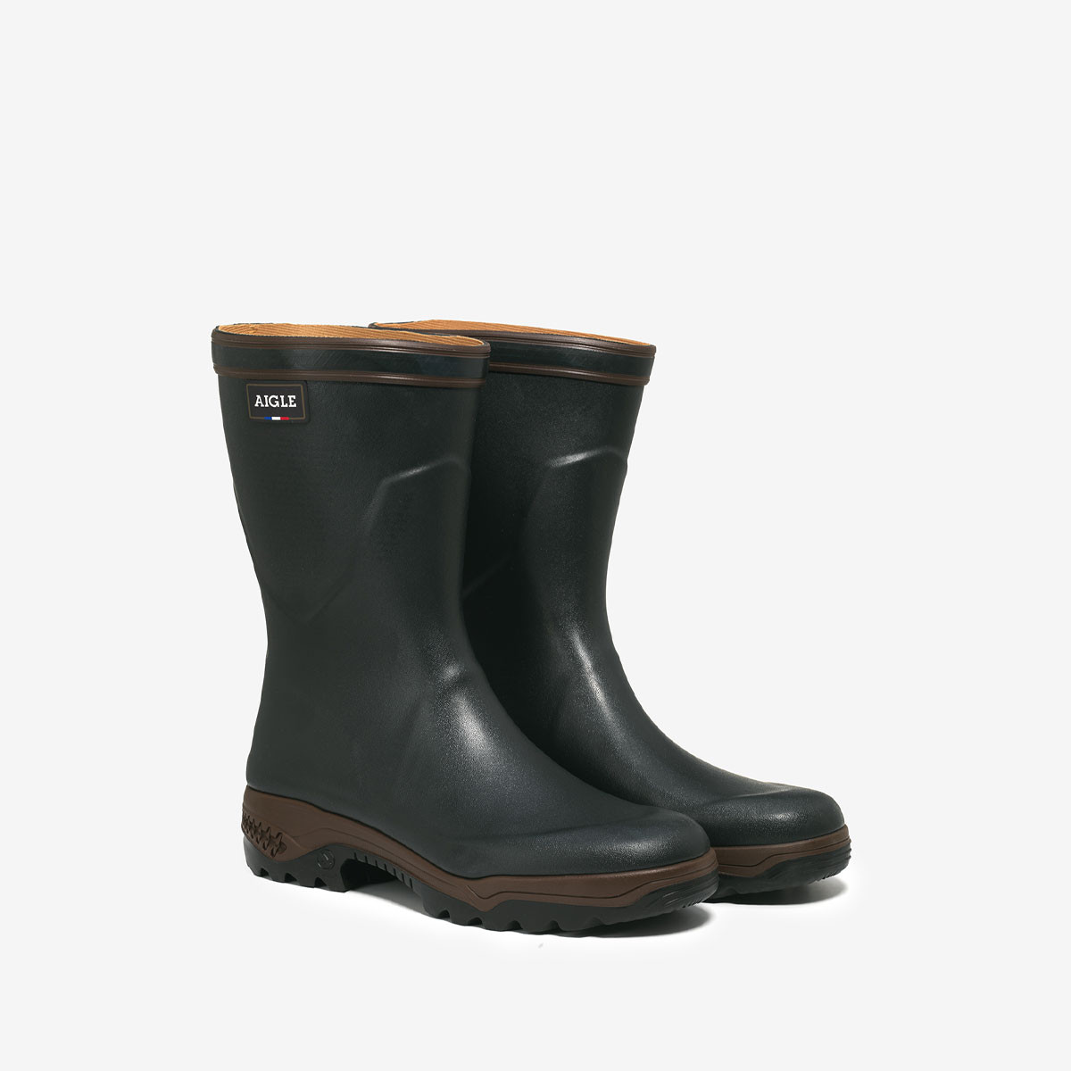 Aigle Women's Parcours 2 Botillon Wellington Boots - Bronze | Charlies