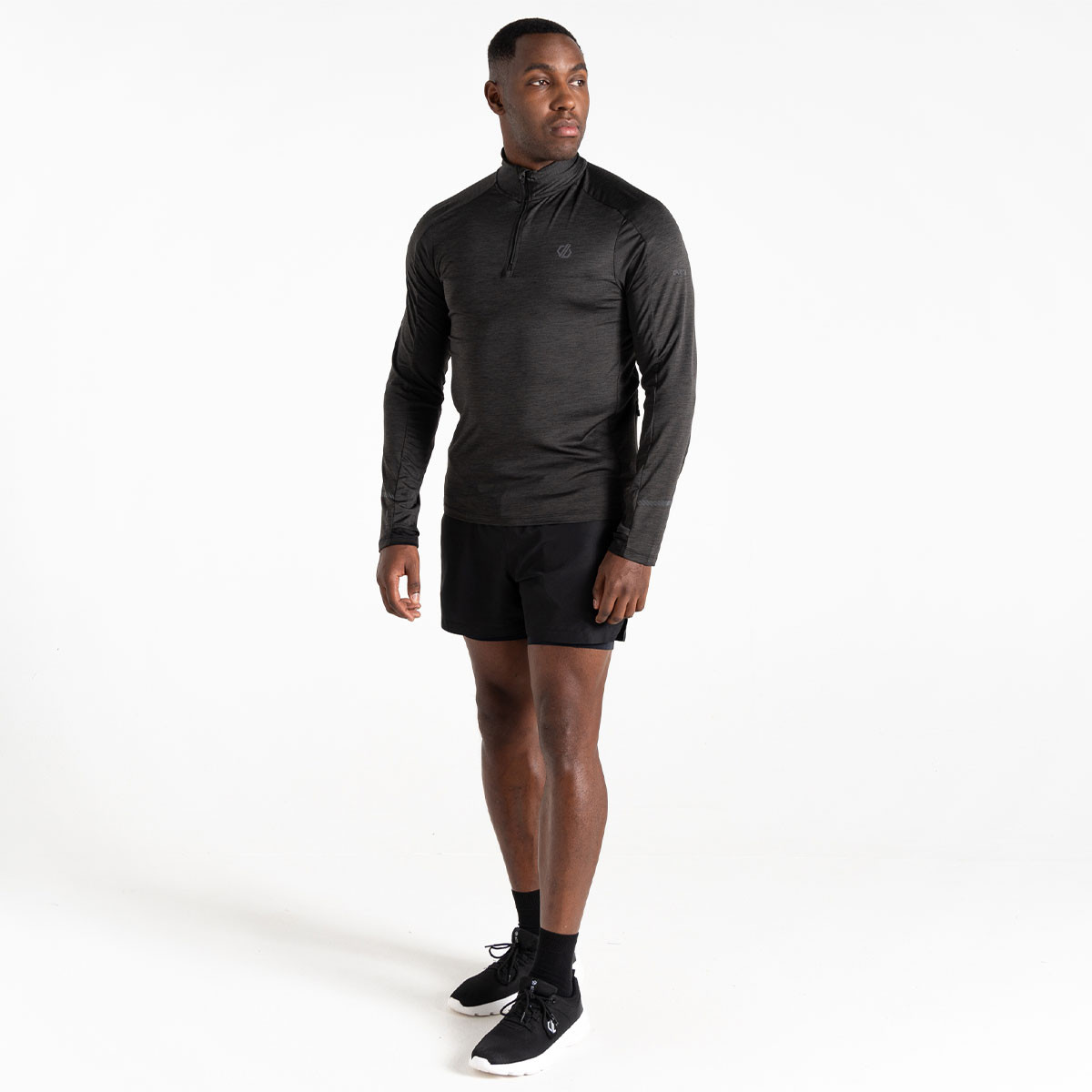 T-Shirt Technique Homme Dare 2b Gallantry II | Polyester Recyclé | Évacuation Transpiration | Poche Zippée Dos