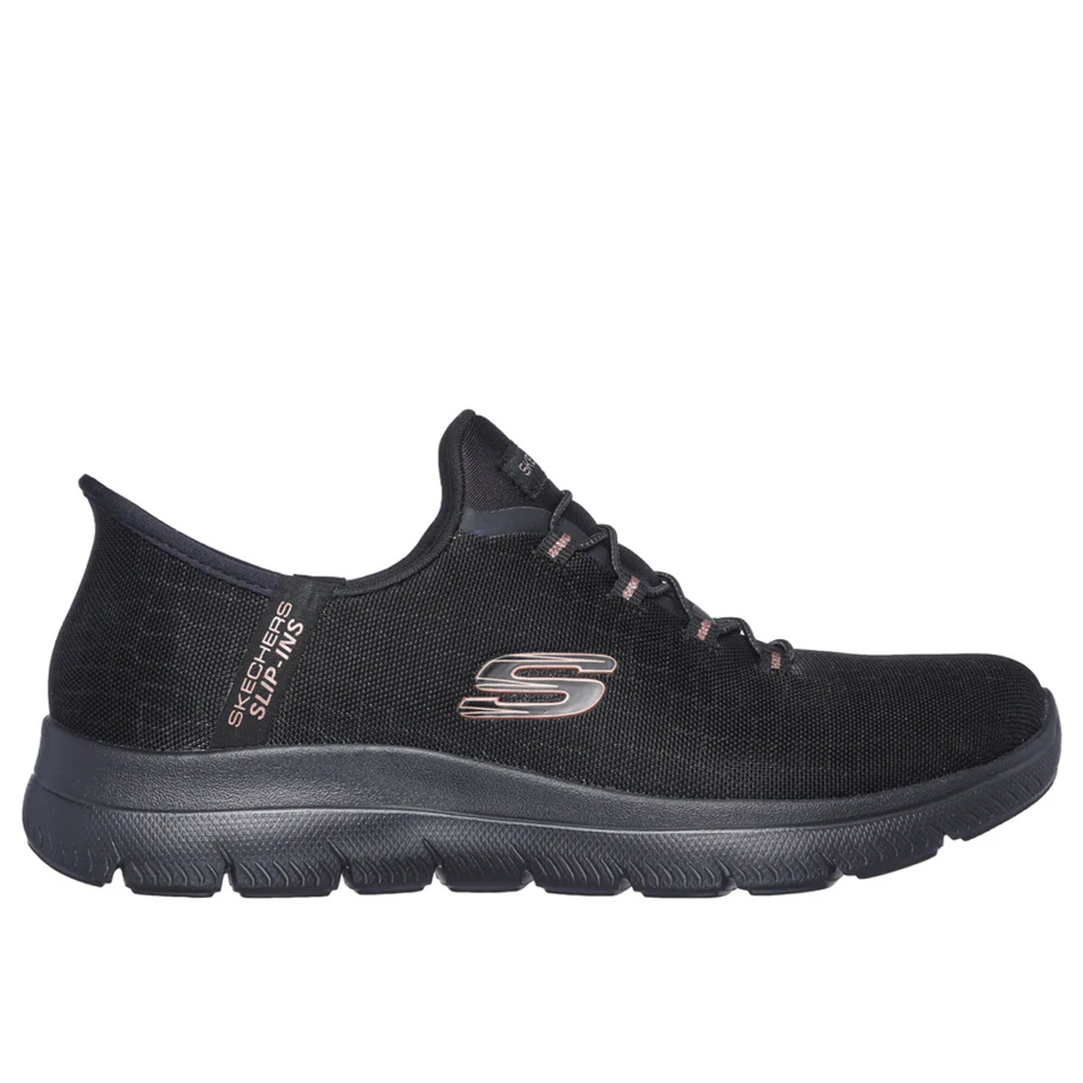 rose gold skechers womens