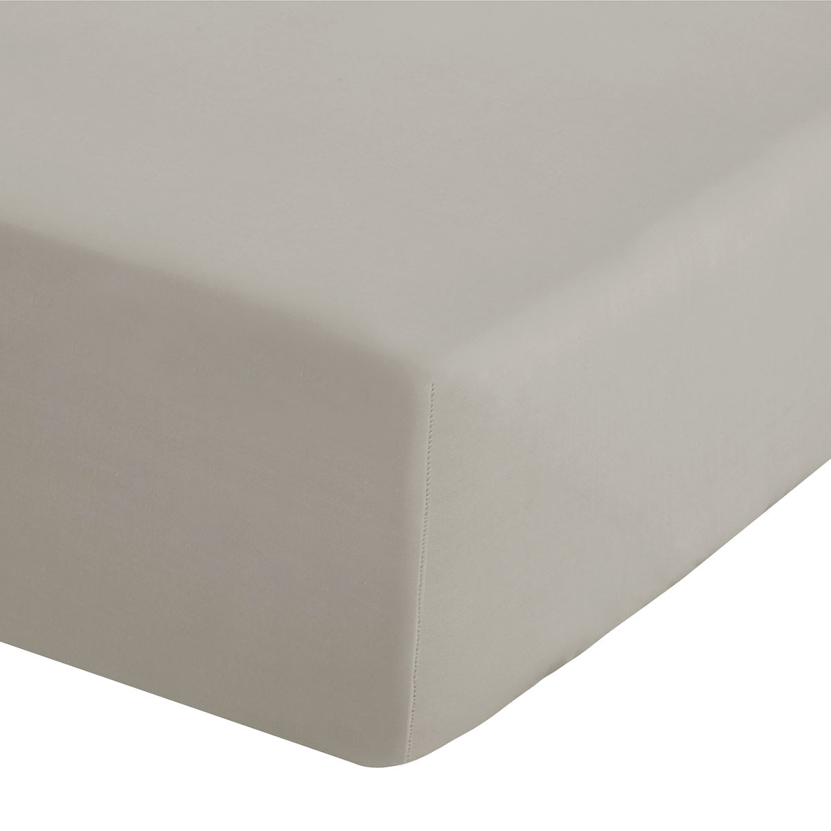 Catherine Lansfield Easy Iron Percale Fitted Bed Sheet Natural Charlies