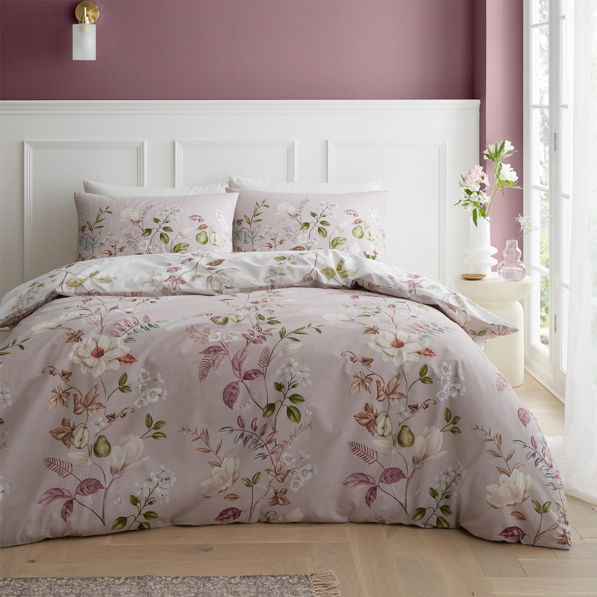 Catherine Lansfield Brushed 100% Cotton Duvet Set | Littlewoods