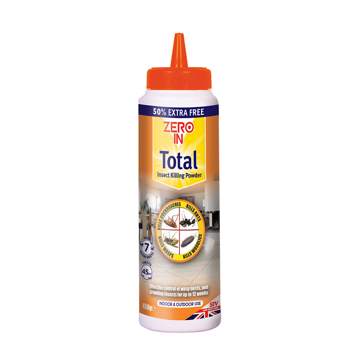 Zero In Total Insect Killing Powder - 450g | Charlies