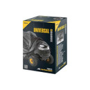 A boxed lawn mower cover