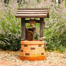 Smart Solar Wishing Well Fountain Water Feature