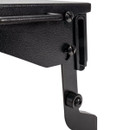 Close-up of Traeger P.A.L. Pop-And-Lock XL shelf bracket and locking system