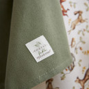 A close up view of a Cooksmart Forest Fable tea towel