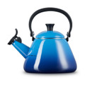 An ombre blue Le Creuset kettle An ombre blue Le Creuset kettle
