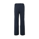 A back view of a pair of navy Regatta trousers on a white background