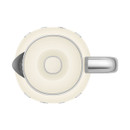 The cream SMEG kettle from above.