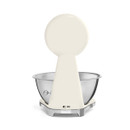 The back of the black SMEG kitchen scales.