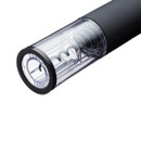 A close up of the corkscrew.