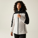 Regatta Women's Maldeine Waterproof Jacket - Perfectly Pale/Black Regatta Women's Maldeine Waterproof Jacket - Perfectly Pale/Black