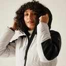 Regatta Women's Maldeine Waterproof Jacket - Perfectly Pale/Black Regatta Women's Maldeine Waterproof Jacket - Perfectly Pale/Black