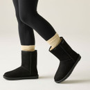 Regatta Women's Risley Waterproof Fur Lined Mid Boots - Black