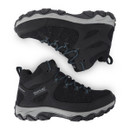 A side view of the Regatta Edgepoint IV mid walking boots on a white background