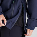 A close up view of hip zips on a forest green Ridgeline Monsson Classic Smock