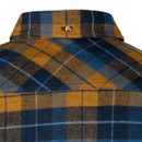 Jack Pyke Men's Bleasdale Flannel Shirt - Navy/Rust