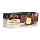 Baileys Chocolate Caramel Whirls 3 pack box showing milk chocolates with fluffy mallow and caramel filling infused with Baileys Irish Cream.