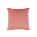 The plain reverse side of the rust cushion.