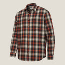 A front view of a men's Hoggs of fife check shirt