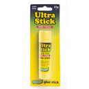 Ultratape Ultra Stick non-toxic glue stick 25g in yellow packaging, acid-free adhesive for paper, cardboard, fabric and photos, ideal for home, school and office use.